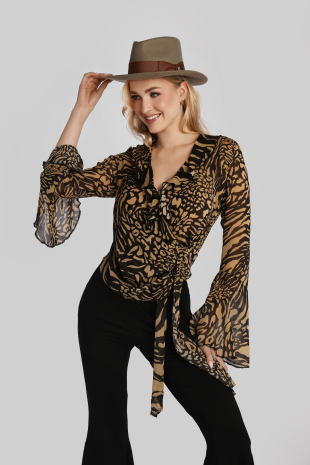 Koszula Freya - leopard print