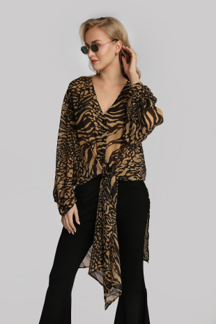 Koszula/Narzutka Paloma - leopard print