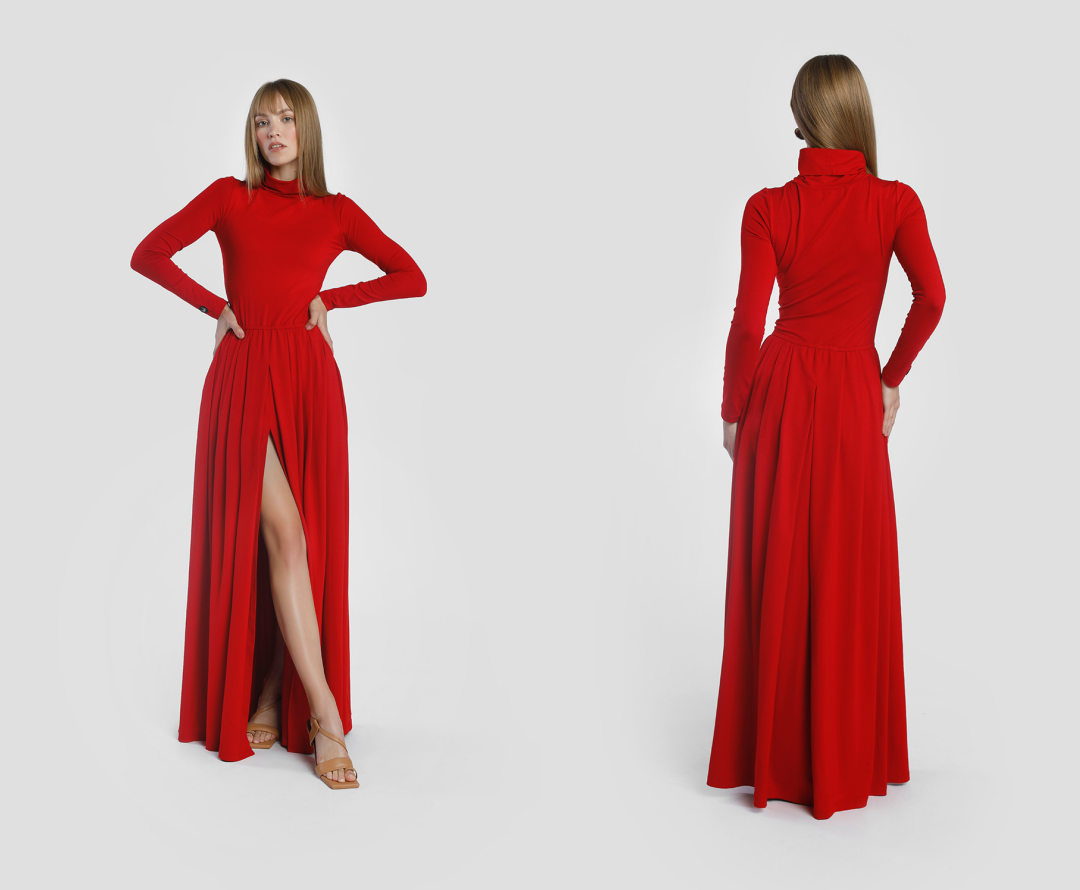 storm, sukienka storm, sukienka madnezz, czerwona sukienka, sukienka na święta